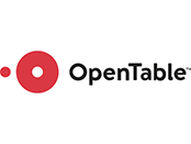 OpenTable logo on a white background