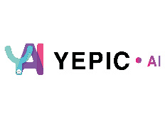 Yepic AI logo on white background