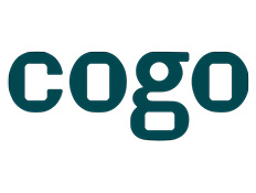Cogo logo on white background