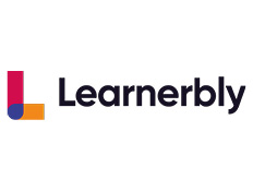 Learnerbly logo on white background