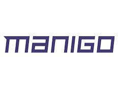 Manigo logo on white background