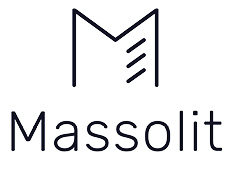 Logo for Massolit on white background