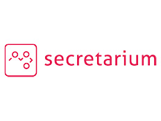 Secretarium logo on white background