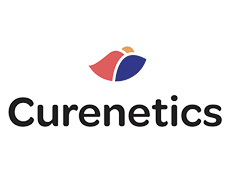 Curenetics logo on white background