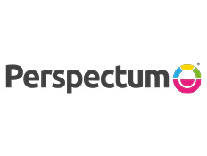 Perspectum logo on white background