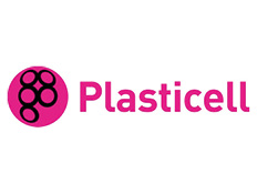 Plasticell logo on white background