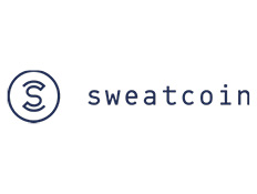 Sweatcoin logo on white background