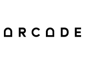 Arcade logo on white background