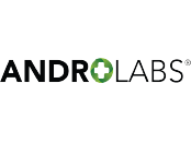 Androlabs logo on white background.