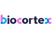 biocortex logo on white background.