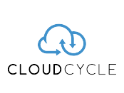 Cloudcycle logo on white background.