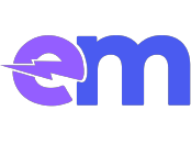 Electric Miles logo on white background.