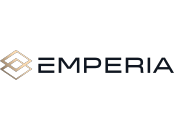 Emperia logo on white background.