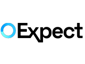 Expect logo on white background.