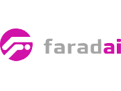 Faradai logo on white background.