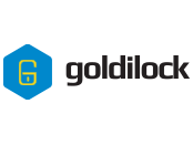 Goldilock logo on white background.