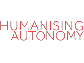 Humanising Autonomy logo on white background.