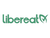Libereat logo on white background.