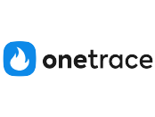 Onetrace logo on white background.