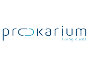 Prokarium logo on white background.