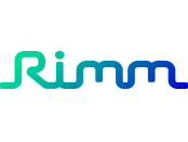 Rimm logo on white background.