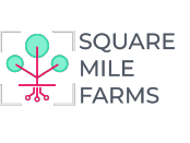 Square Mile Farms logo on white background.