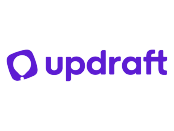 Updraft logo on white background.