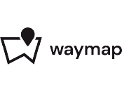 Waymap logo on white background.