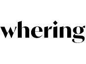 Whering logo on white background.