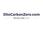 51 to Carbon Zero logo on white background.