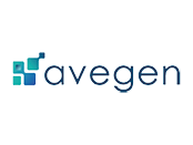 Avegen logo on white background.