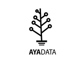 Aya Data logo on white background.