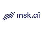 Msk.ai logo on white background.
