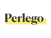 Perlego logo on white background.