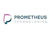Prometheus logo on white background.