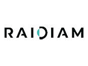 Raidiam logo on white background.