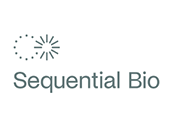 Sequential Bio logo on white background.