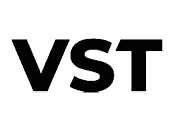 VST logo on white background.