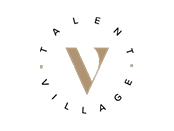 Talent Village logo on white background.