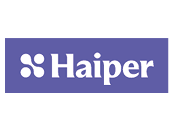 Haiper logo on a white background.