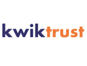 KwikTrust logo on a white background.