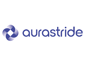 Aurastride logo on a white background.