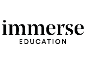 Immerse Education logo on a white background.