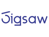 Jigsaw logo on a white background.