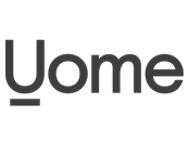 Uome logo on a white background.