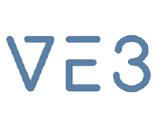 VE3 logo on a white background.