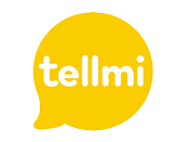 Tellmi logo on a white background.