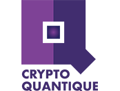 Crypto Quantique logo on white background