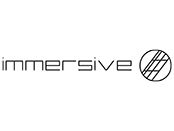 Immersive logo on white background