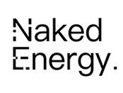 Naked Energy logo on white background